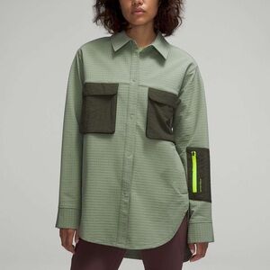 Lululemon Grid Fleece Hiking Overshirt